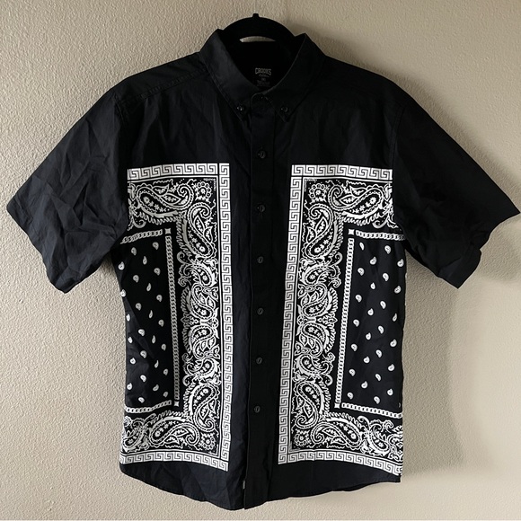 Crooks & Castles Paisley Shirt - Picture 1 of 4